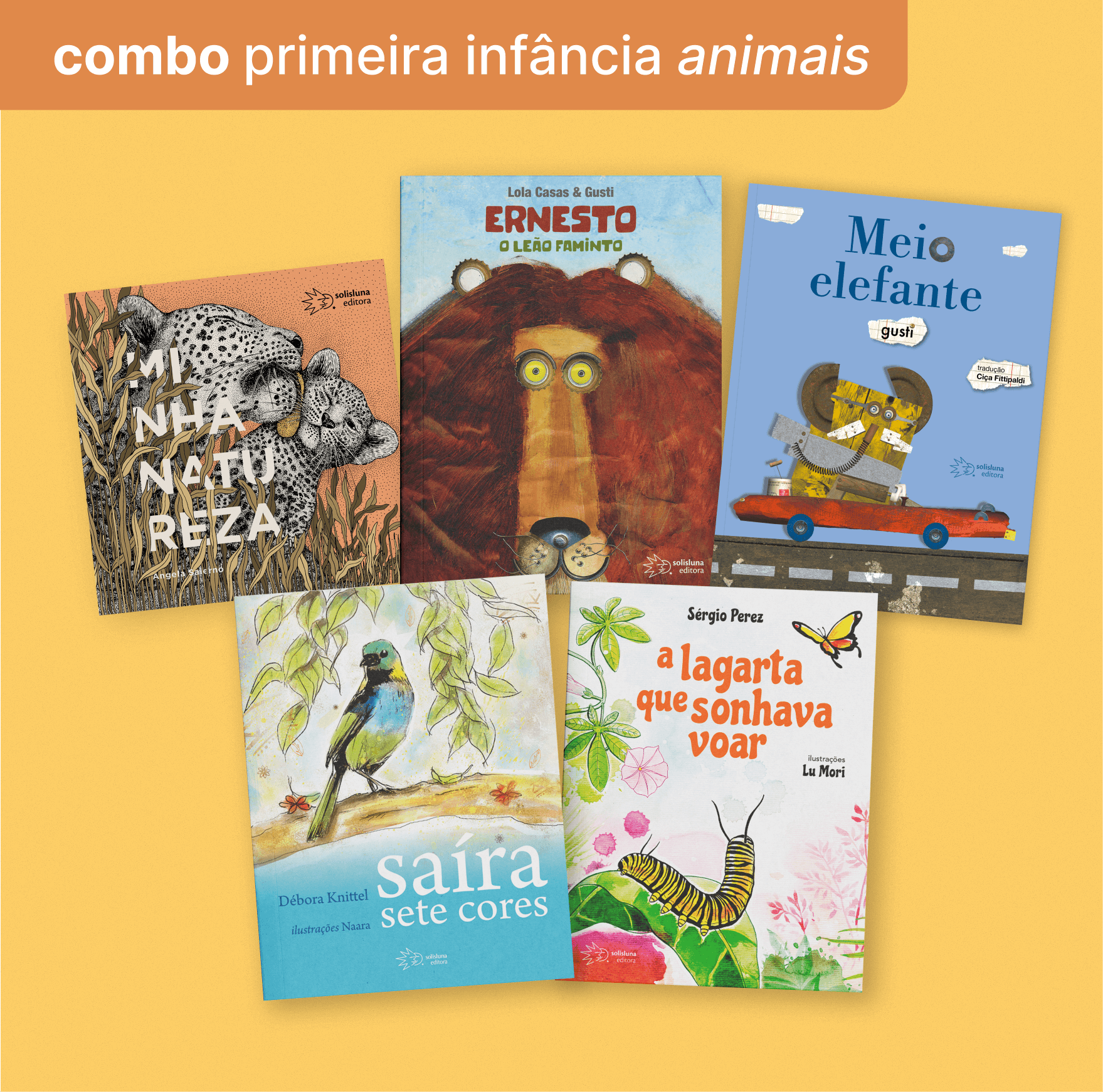 Combo primeira infância - animais