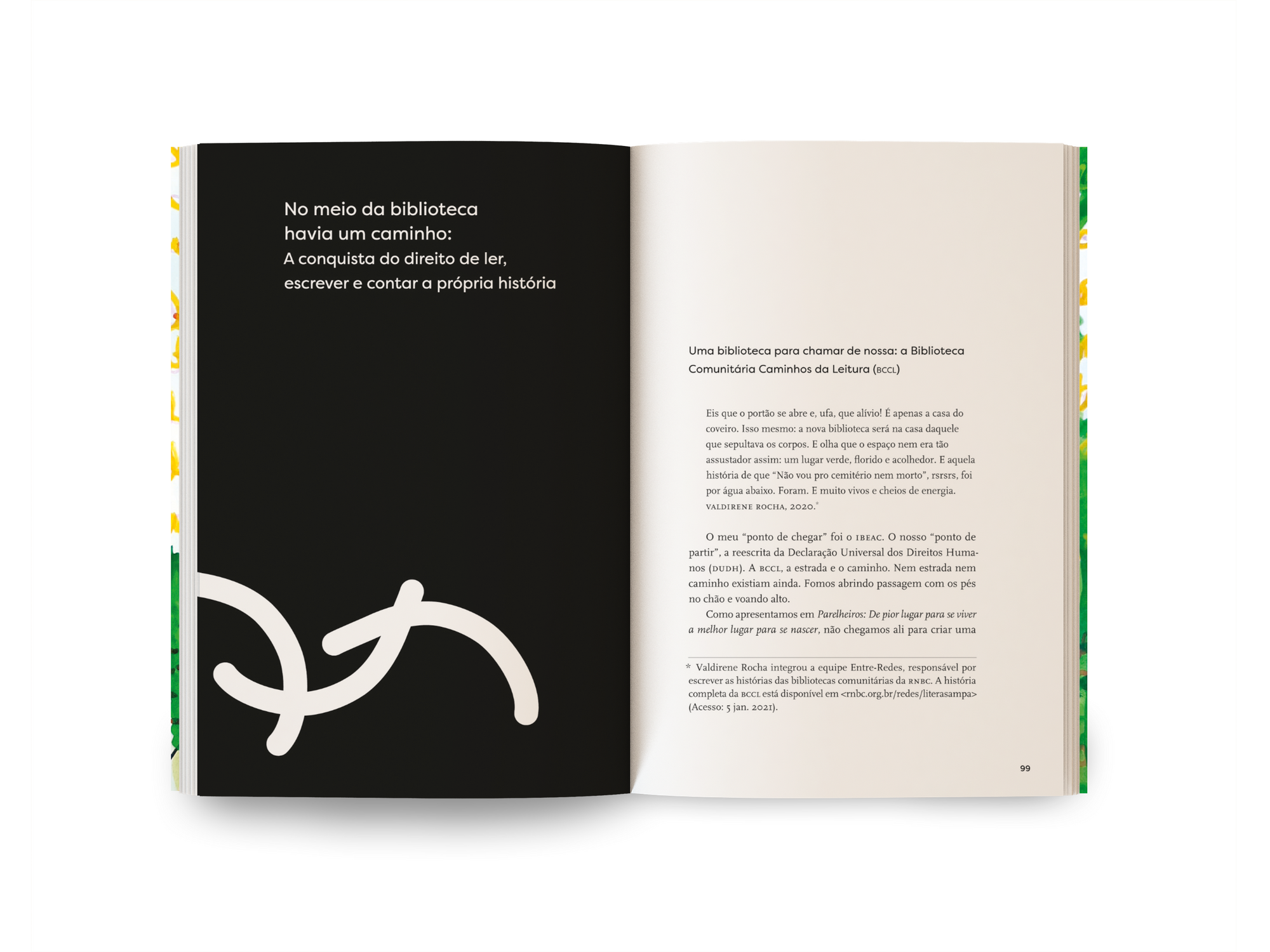 Biblioteca comunitária caminhos da leitura