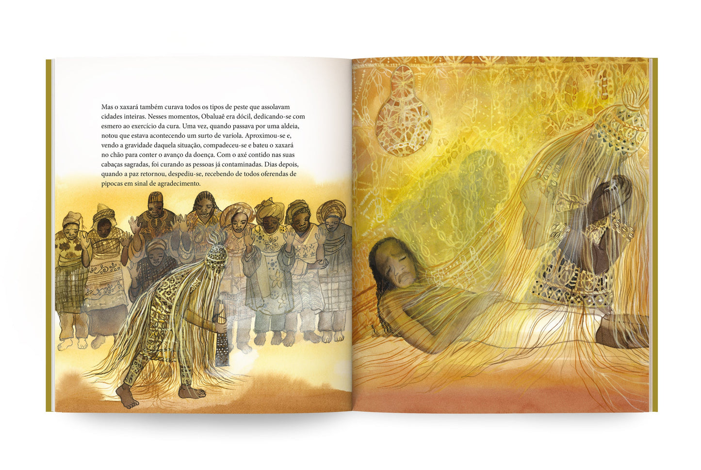 Atotô Obaluaê - história e lenda do Velho neste belo livro